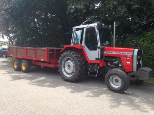 Andrew Scott's Refubrished Timber Drop-side Trailer